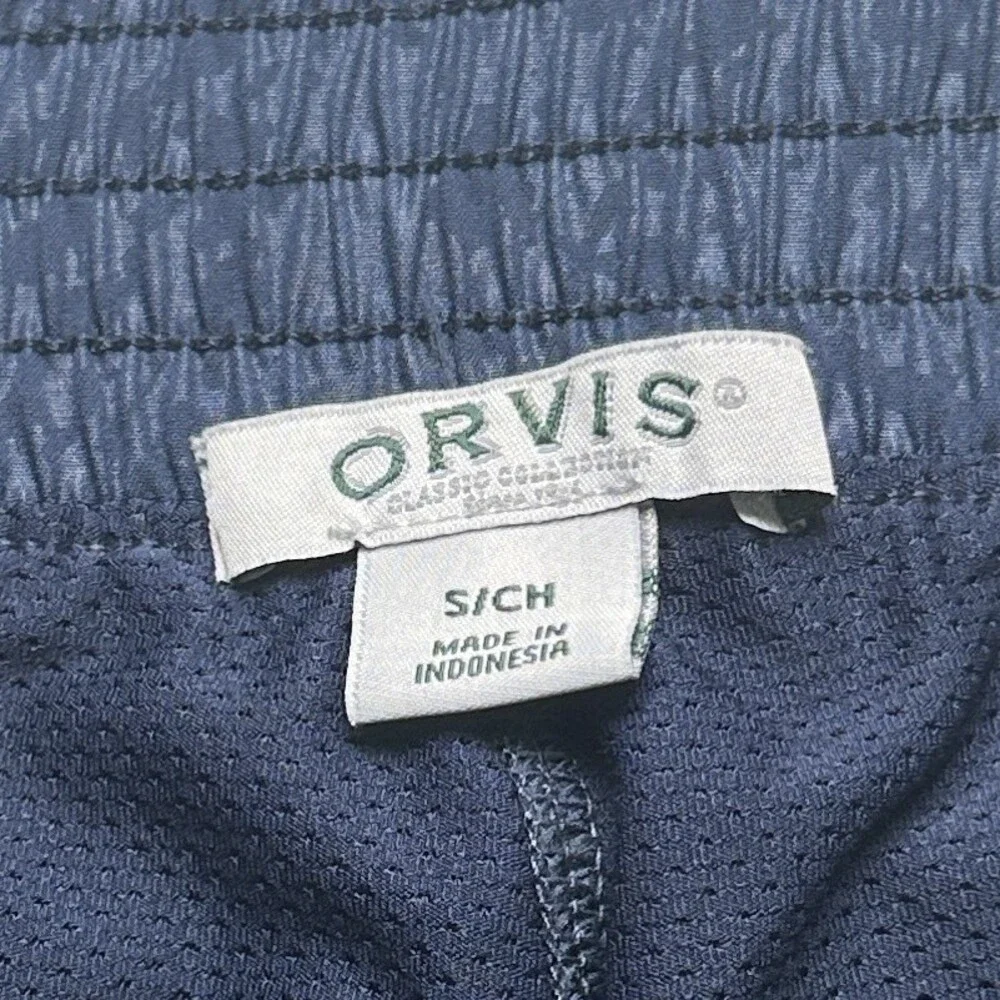 Orvis Skort Womens Small Blue Textured Athletic Golf Outdoor Performance Pockets